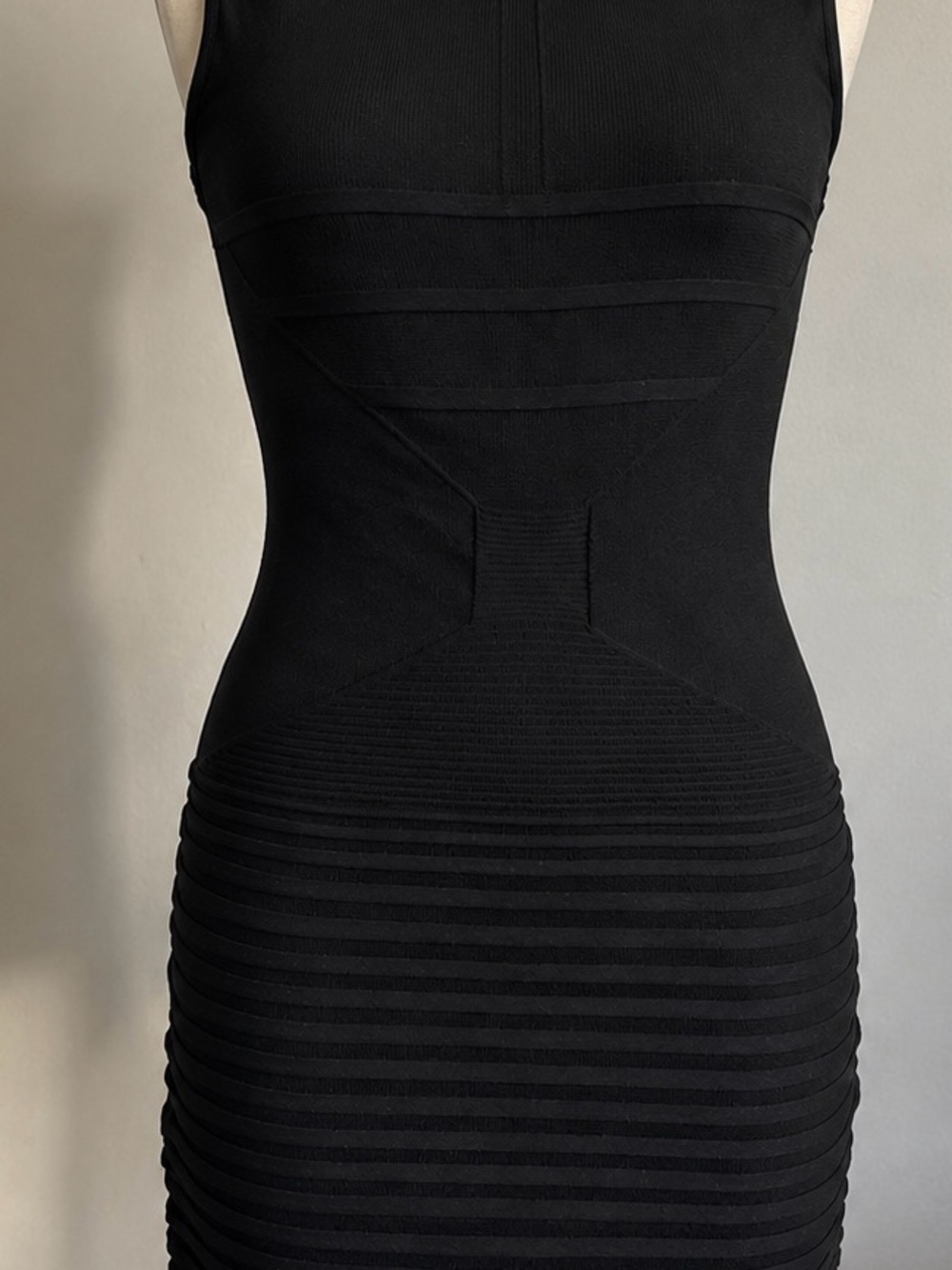 Max Studio Black Knit Bodycon Tank Dress - Women's - Picture 3 of 3